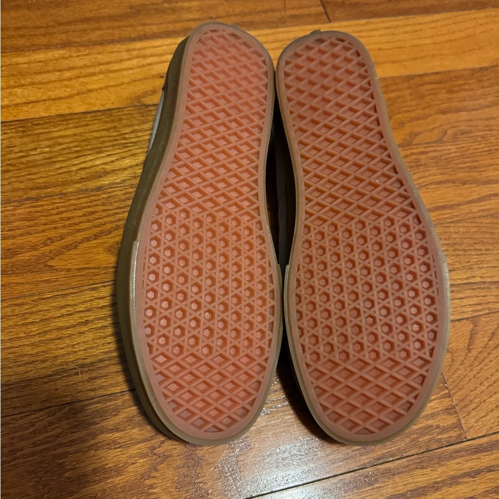 Vans Men's Taupe Canvas Sneakers Size 11.5 - Picture 7 of 10